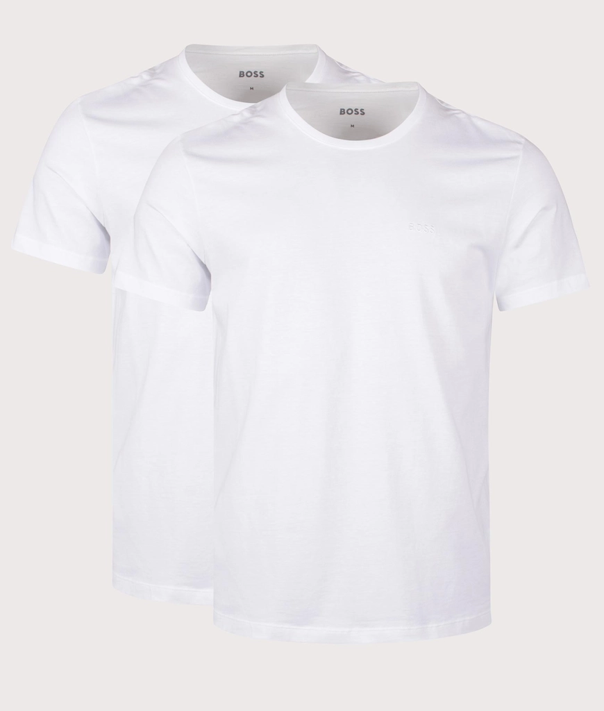 Hugo Boss Mens 2 Pack Relaxed Fit RN T-Shirt